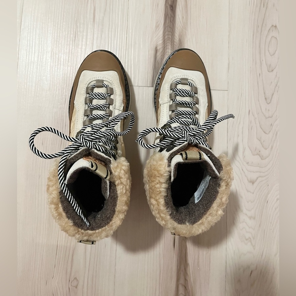 Scotch and Soda Olivine Wool Lace Up Boots - Picture 5 of 14